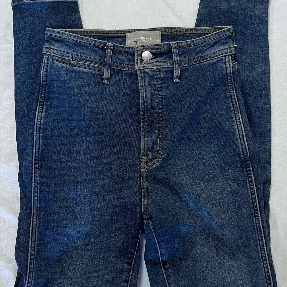 Everlane Men's Dark Blue Slim Jeans